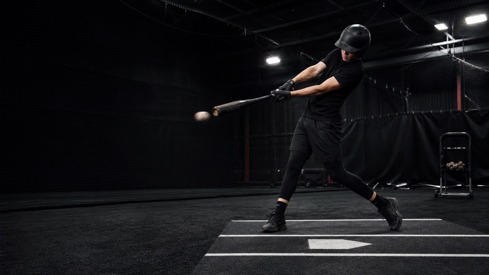 Youth baseball athlete training at Grit Over Gift